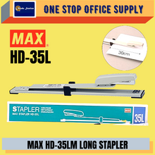 Load image into Gallery viewer, MAX LONG STAPLER HD-35L / MAX HD-35L DESKTOP STAPLER / Long Stapler / Max Stapler / HD 35L / MAX Long Stapler
