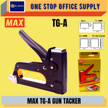 Load image into Gallery viewer, MAX Stapler Gun TG-A / Stapler Gun / Stapler / Gun Nail / Nail Tacker / Notice Board Tacker / Gun Tacker
