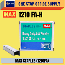 Load image into Gallery viewer, MAX STAPLES NO:1210 FAH / Bullet Stapler / Ubat Stapler / Heavy Duty / Dawai Kokot
