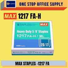 Load image into Gallery viewer, MAX STAPLES NO:1217 FAH / Bullet Stapler / Ubat Stapler / Heavy Duty / Dawai Kokot
