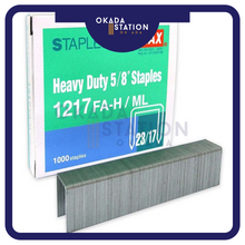 Load image into Gallery viewer, MAX STAPLES NO:1217 FAH / Bullet Stapler / Ubat Stapler / Heavy Duty / Dawai Kokot
