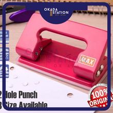 Load image into Gallery viewer, MAX 2 HOLE PUNCHER DP-F2BN (2 HOLE PUNCHER) / PAPER PUNCH / TWO HOLE PUNCHER / MAX DP-F2BN
