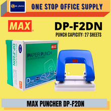 Load image into Gallery viewer, MAX Paper Puncher DP-F2DN / 2 Hole Puncher / Penebuk Lubang / Paper Punch / MAX Hole Puncher
