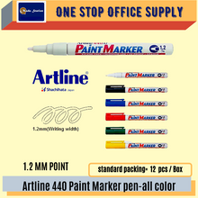 Load image into Gallery viewer, ARTLINE 440 PAINT MARKER (1.2mm) / 440XF Paint Marker / Artline Paint Marker 440XF
