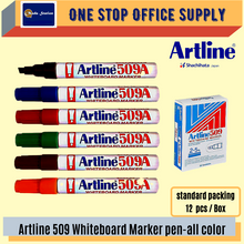 Load image into Gallery viewer, Artline Whiteboard Marker Pen (509A) /  Marker Pen / Whiteboard Marker / Chisel Point / 509 Marker Pen
