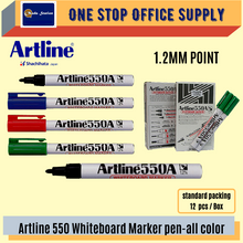 Load image into Gallery viewer, Artline 550A Whiteboard Marker Pen (1.2mm) /  Marker Pen / Whiteboard Marker / Fine Point / 550A Marker
