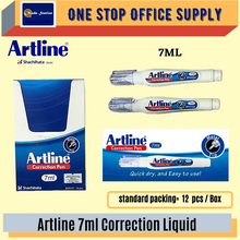 Load image into Gallery viewer, Artline Correction Pen (7ml) / Liquid Paper / 7ml / Artline Correction Pen
