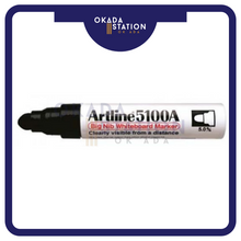 Load image into Gallery viewer, Artline 5100A Whiteboard Marker Pen / Big Nib Marker Pen / White board Marker / Bullet Point / 5100A Marker
