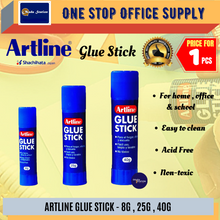 Load image into Gallery viewer, Artline Glue Stick (8G , 25G ,40G) / Gam Pelekat / Gum Artline / Adhesive Glue
