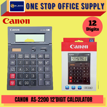 Load image into Gallery viewer, CANON CALCULATOR AS-2200 (Original) /Canon Calculator / AS2200 Calculator / 12 Digits Calculator / Desktop Calculator
