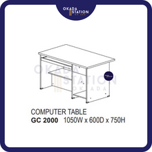 Load image into Gallery viewer, OKADA GC2000 Computer Table / Meja Komputer / Office Table / Meja Belajar / Computer Desk / G Series
