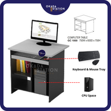 Load image into Gallery viewer, OKADA GC1000 Computer Table / Meja Komputer / Office Table / Meja Belajar / Computer Desk / G Series
