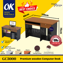 Load image into Gallery viewer, OKADA GC3000 Computer Table / Meja Komputer / Office Table / Meja Belajar / Computer Desk / G Series
